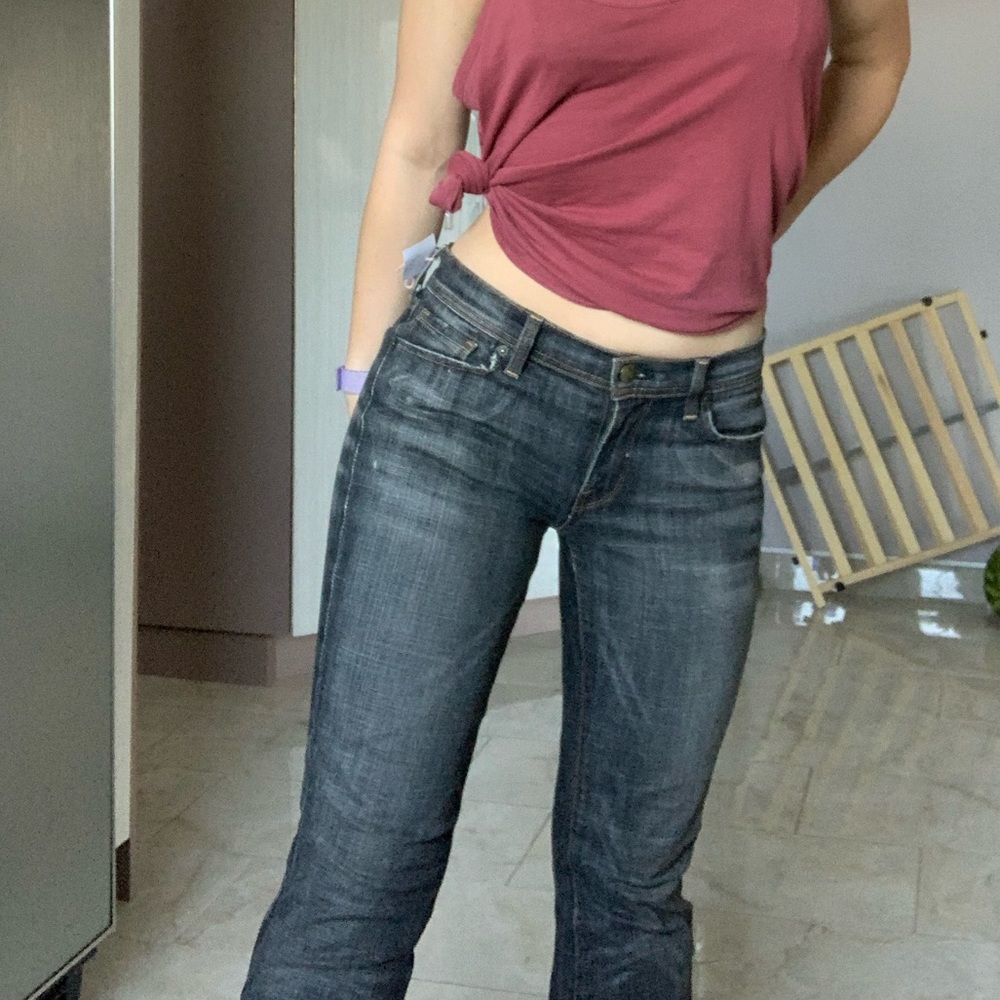 Citizens Of Humanity Dark Wash Flare Jeans